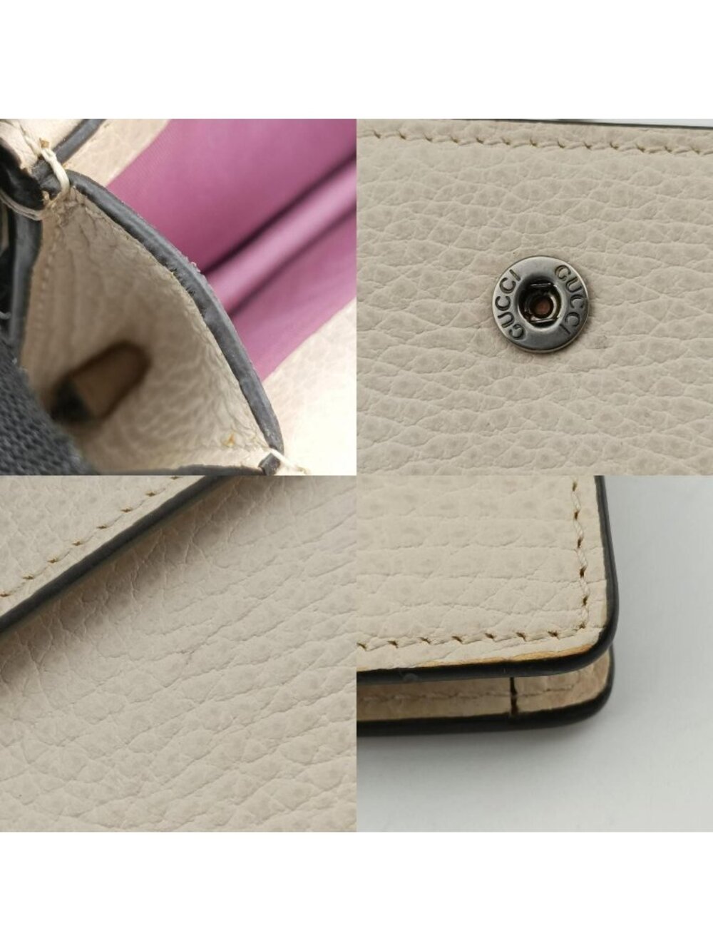 Gucci Dionysus White Leather Shoulder Bag - Picture 16 of 16